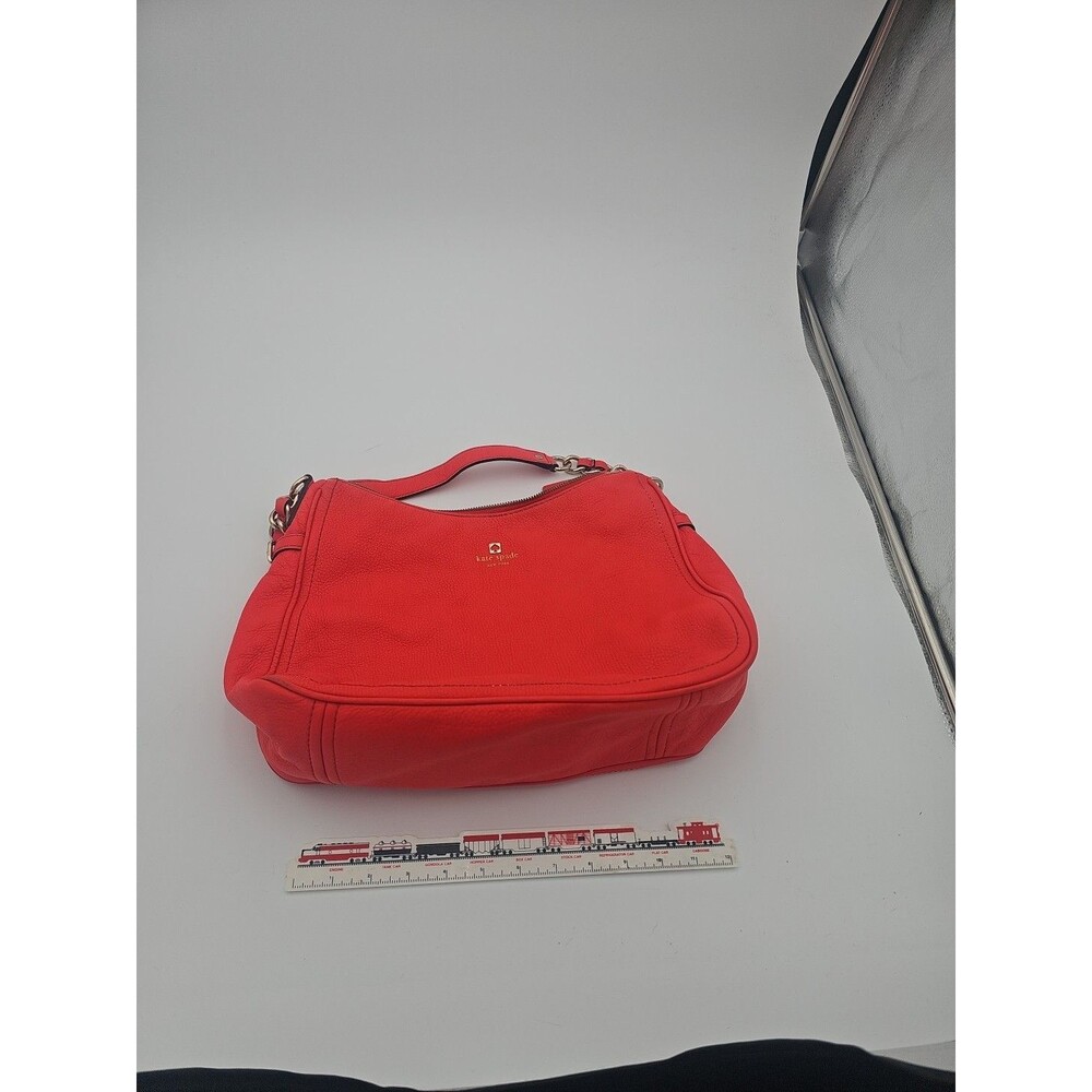 Red Kate Spade Purse With Certificate Of Authenticity